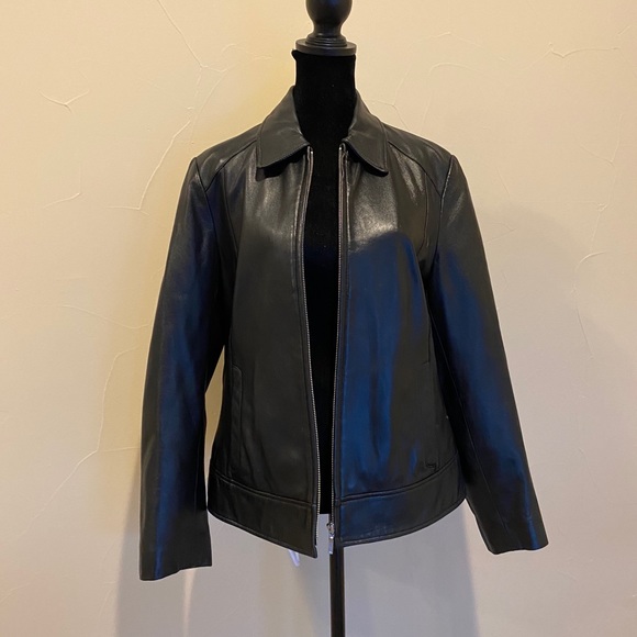 Jackets & Blazers - Black Leather Jacket